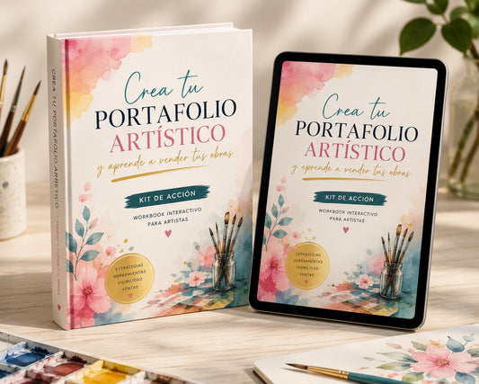 Crea tu Portafolio Artístico y aprendé a vender tus obras